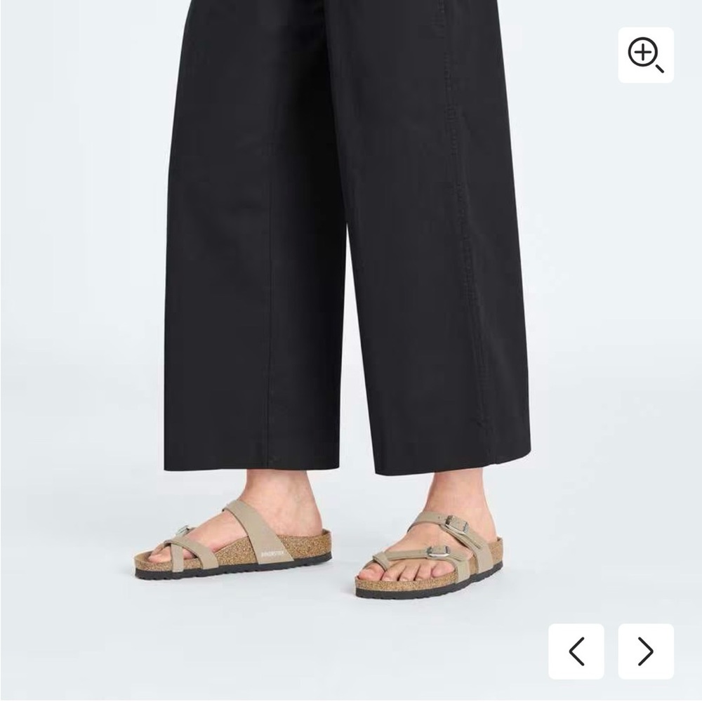 New Birkenstock Mayari Vegan Gray Taupe Women’s Size 11 Men’s 9 Regular/Wide